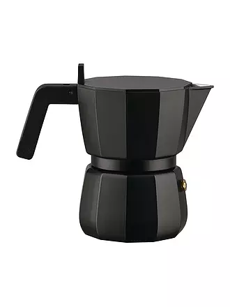 ALESSI | Espressomaschine Moka 3 Tassen SChwarz | 